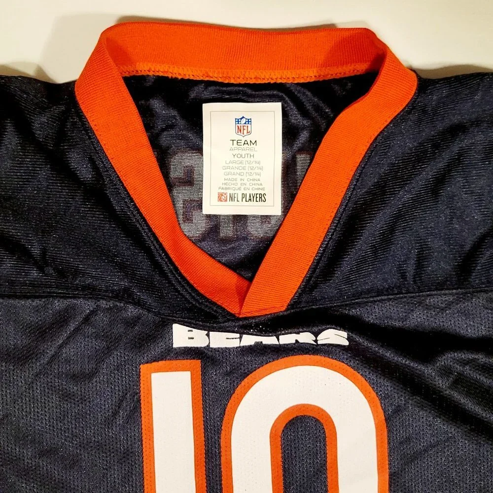 NFL Chicago Bears boys footbal jersey Trubisky NWT